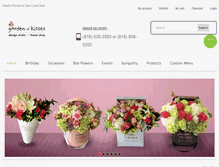 Tablet Screenshot of gardenofkisses.com